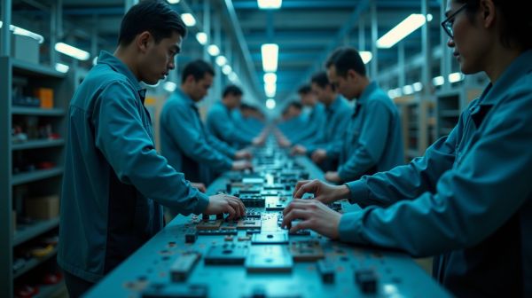 Photographier une ligne de production sans interrompre la cadence